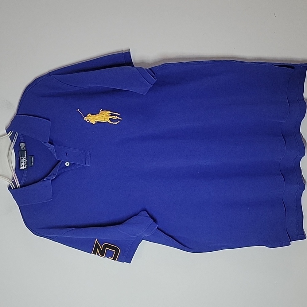 POLO Ralph Lauren Royal Blue BIG PONY shirt XXL